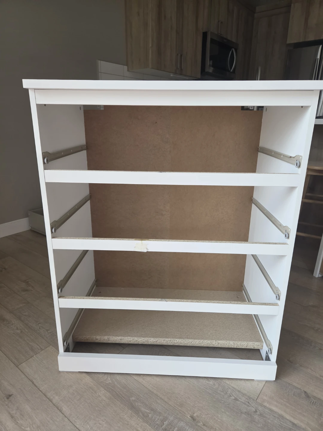 White 3-Drawer Dresser/Cabinet