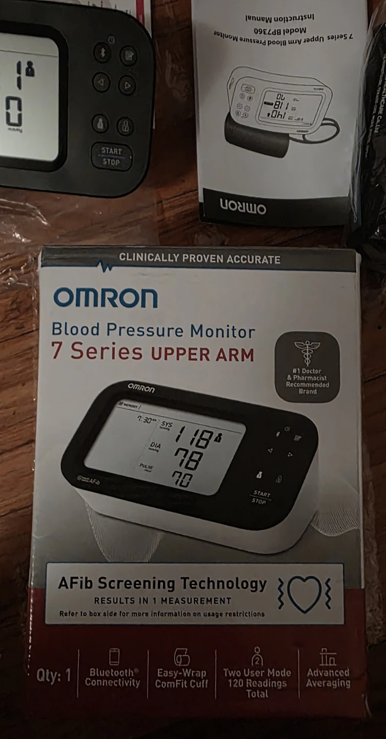 Omron 7 Series Upper Arm Blood Pressure Monitor