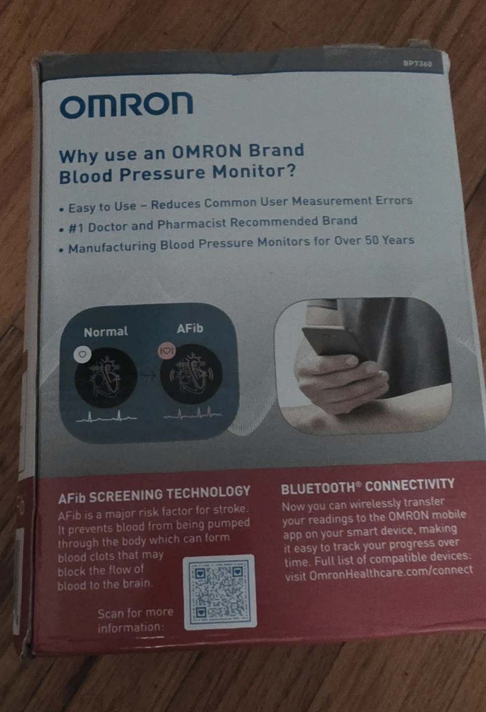 Omron 7 Series Upper Arm Blood Pressure Monitor - photo 3