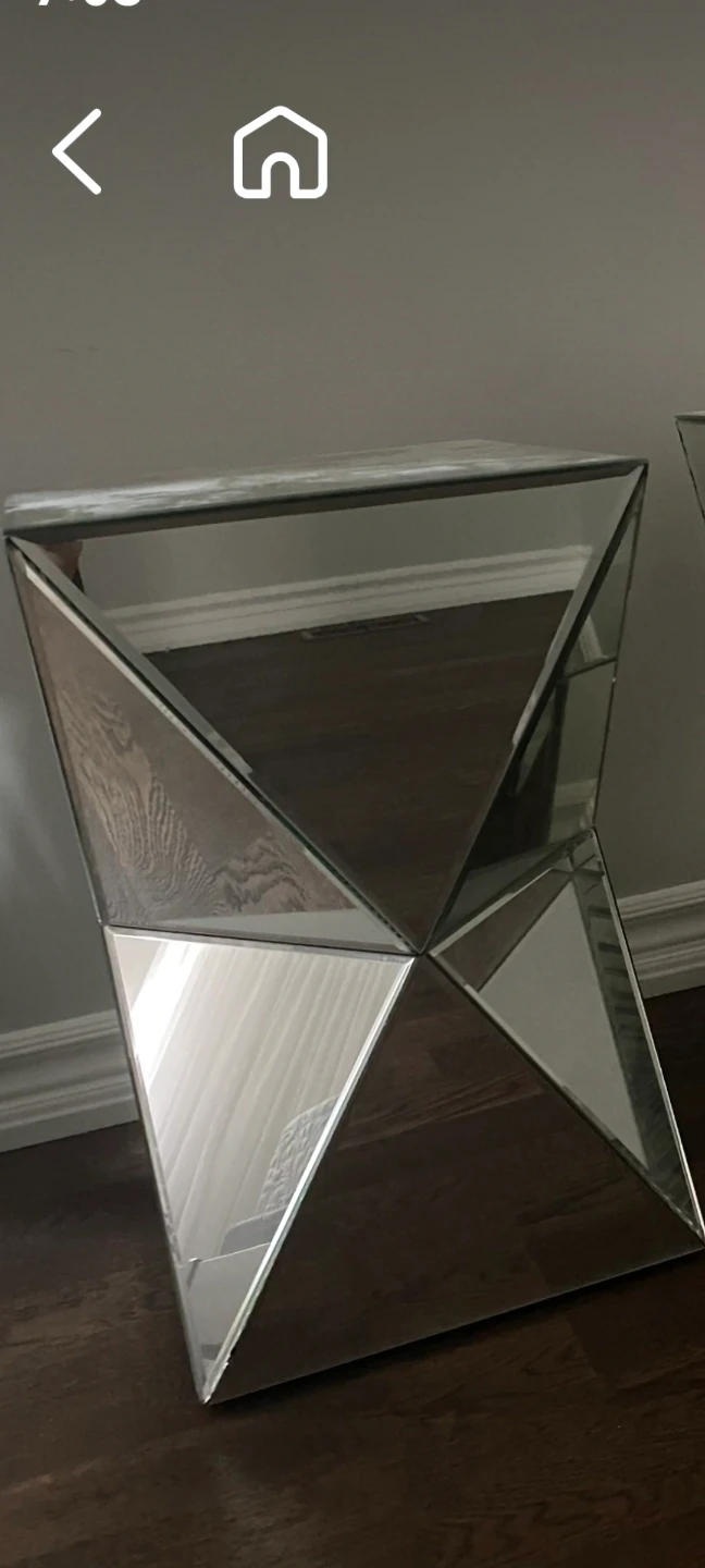 Pier 1 Mirrored Accent Tables (Set of 2) - photo 3