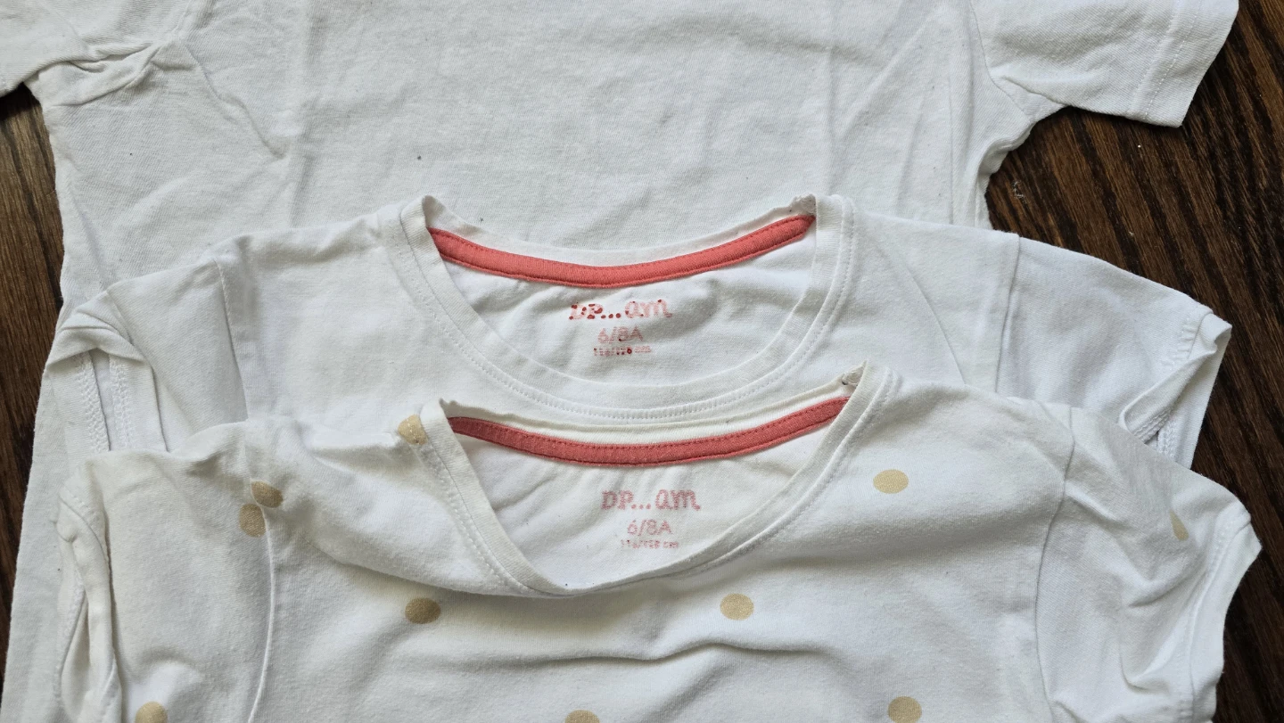 Bundle of 4 White Kids T-Shirts - Size 6Y - photo 3