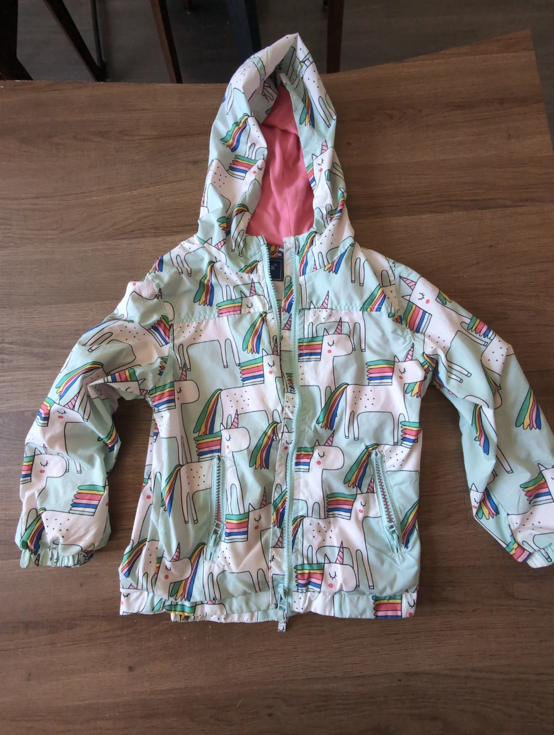 PG Bear Kids Unicorn Rain Jacket - Size 4-5 - photo 4