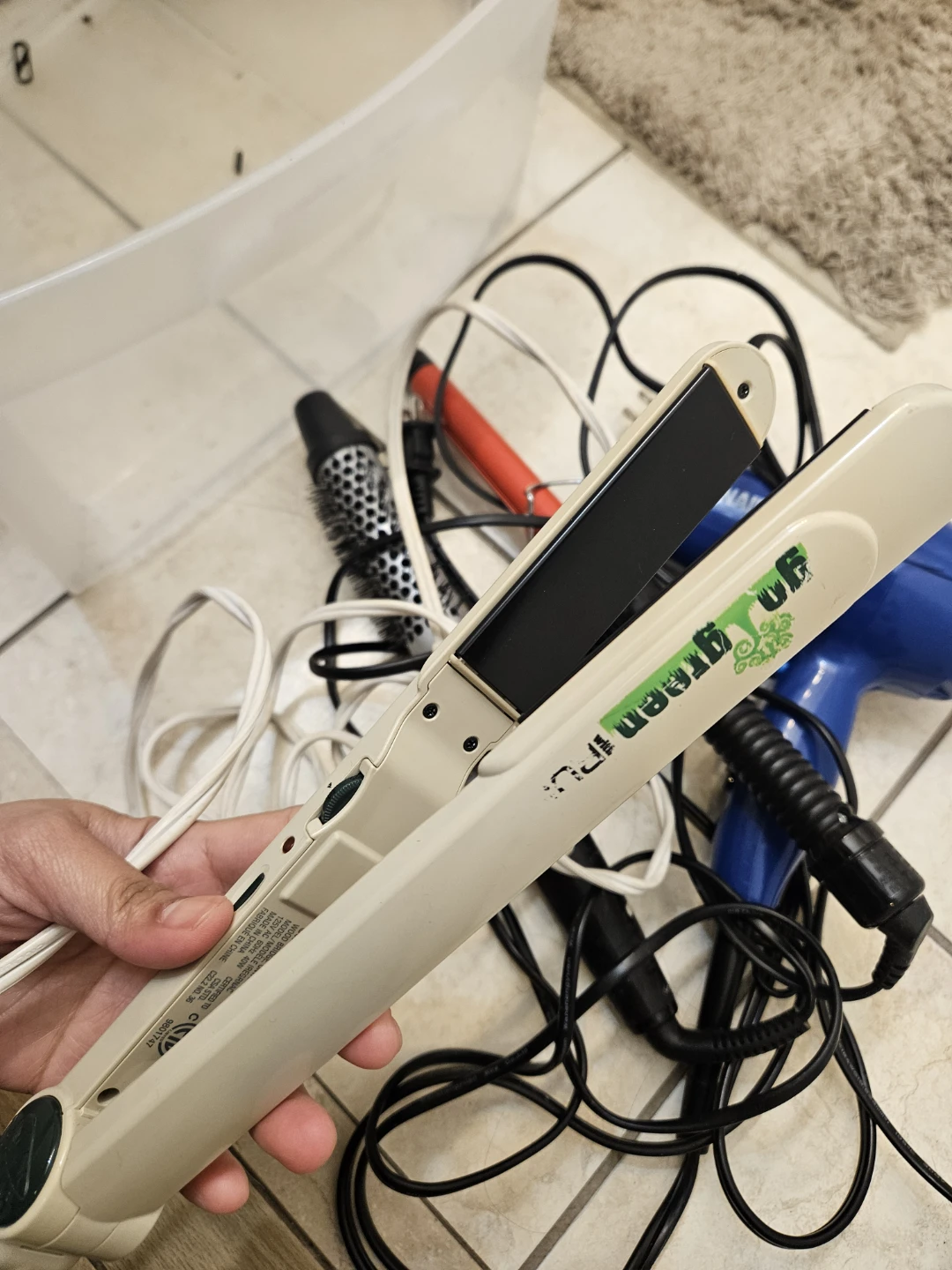 Conair Hair Dryer, Curling Iron, and Straightener Set - photo 2