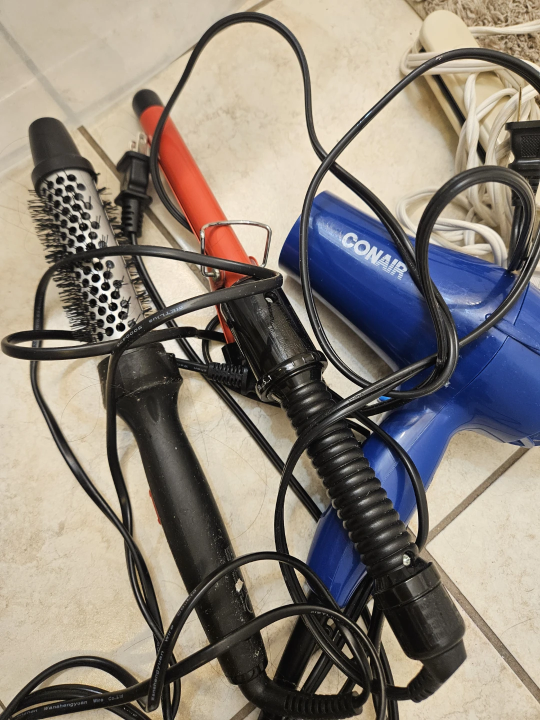 Conair Hair Dryer, Curling Iron, and Straightener Set - photo 3