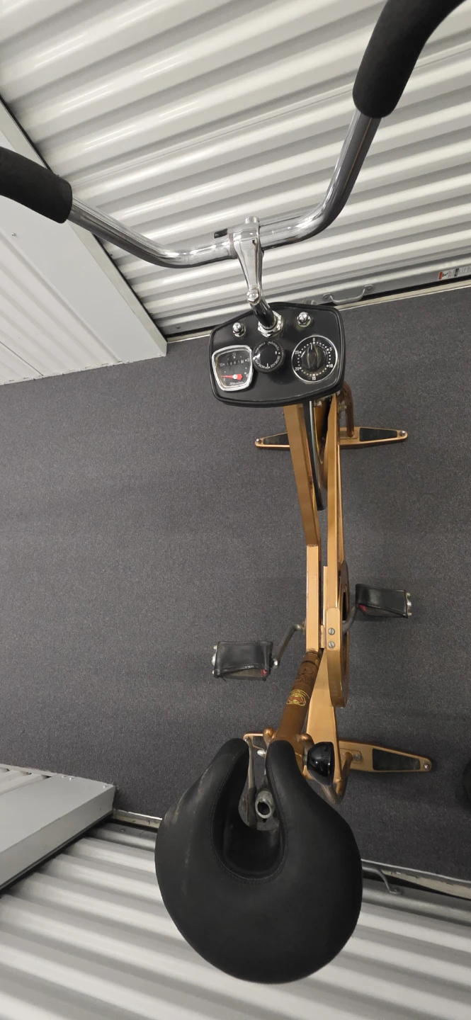 Vintage Schwinn XR-8 Exercise Bike – Retro Gold/Copper - photo 3