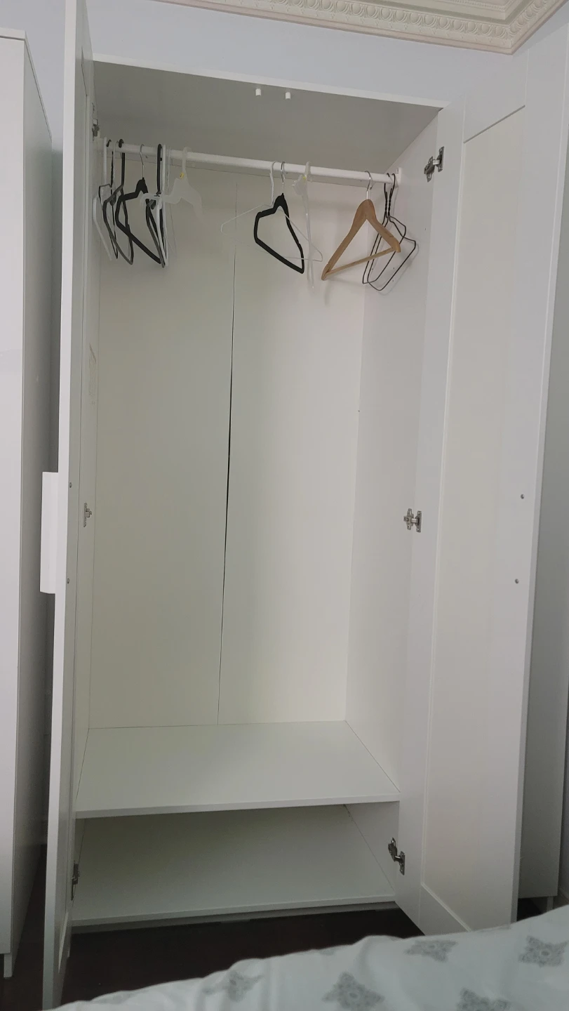 IKEA BRIMNES Wardrobe with 3 doors, white - photo 2