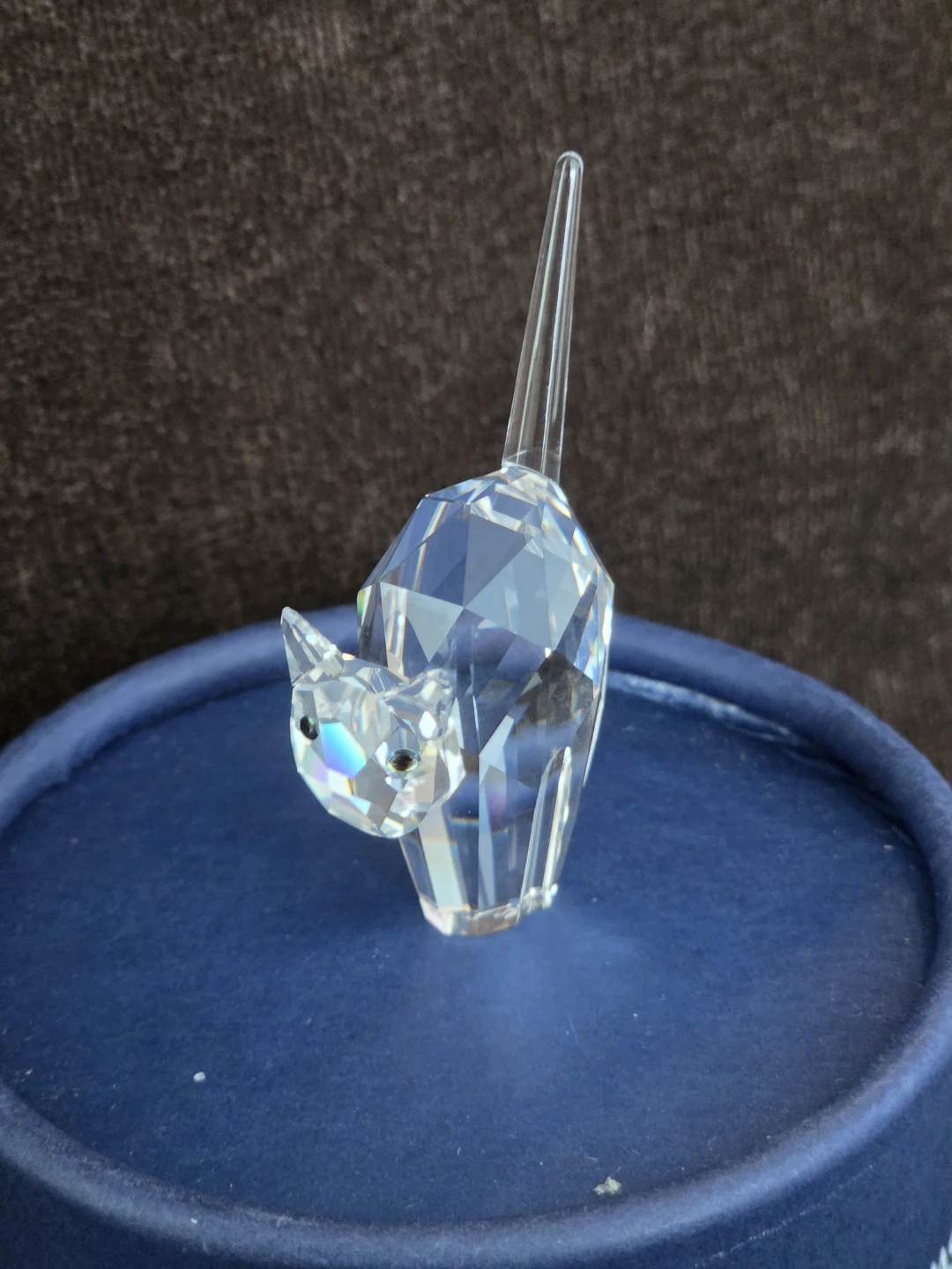Swarovski Crystal Cat Figurine with Box - photo 2