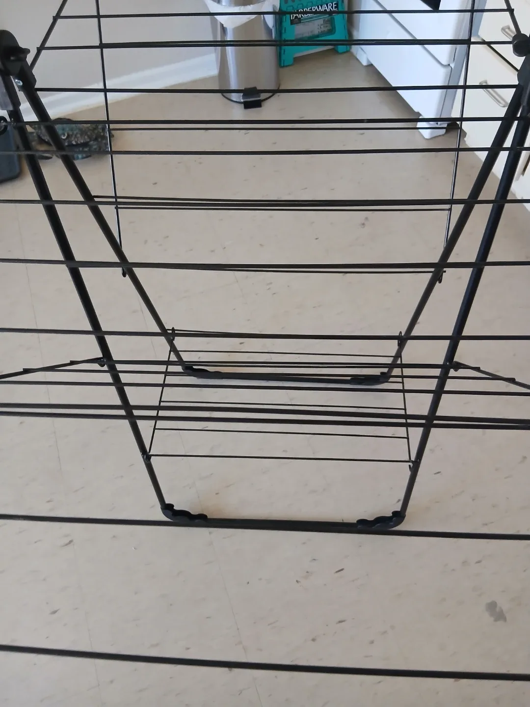 Black Metal Drying Rack