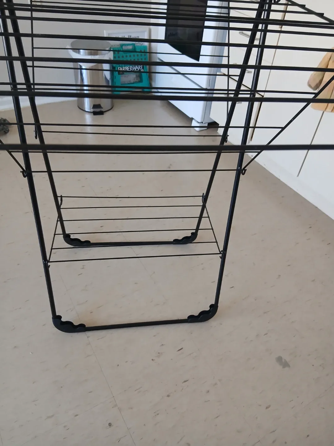 Black Metal Drying Rack - photo 3