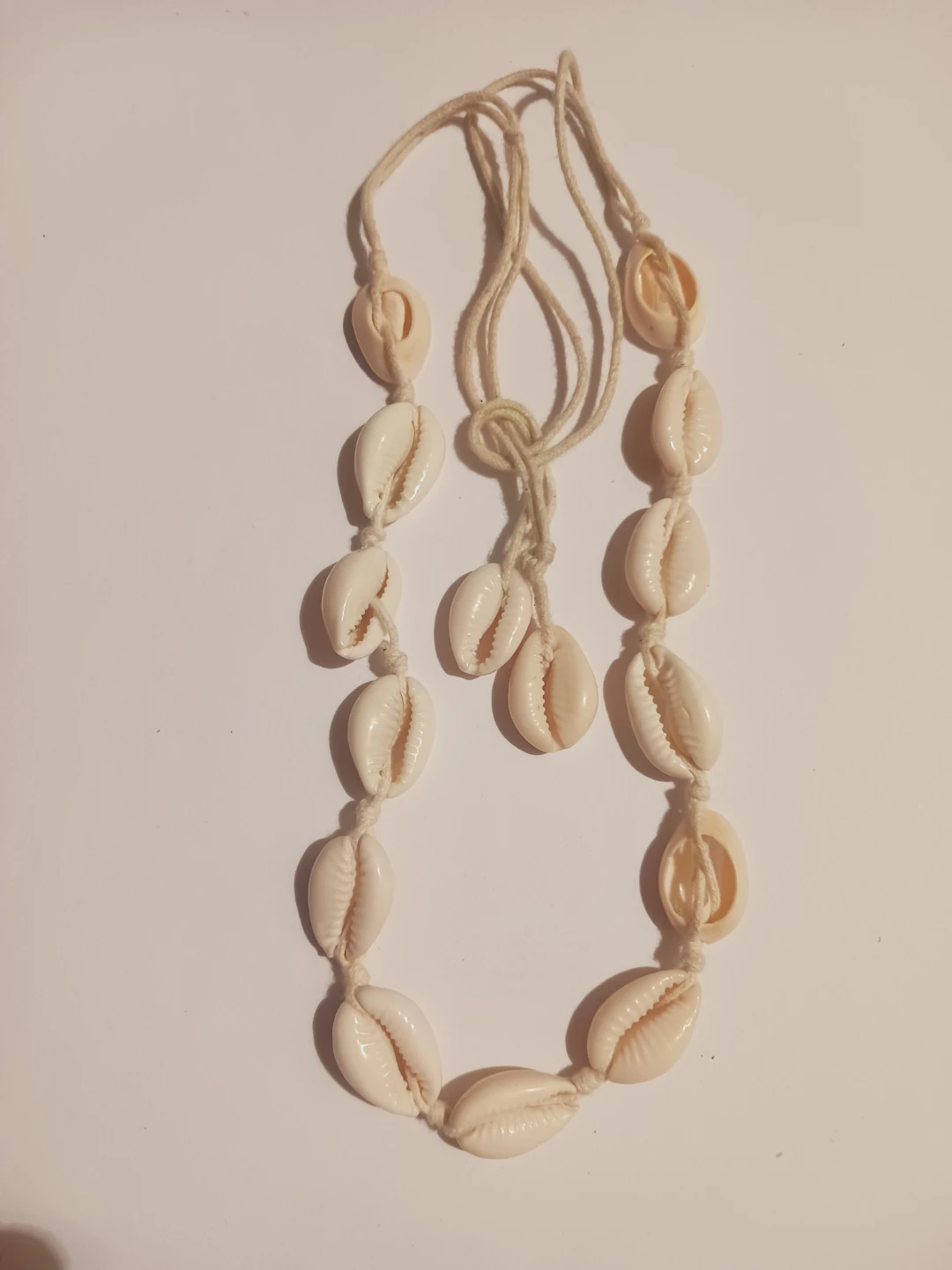 Genuine Cowrie Shell Boho Necklace