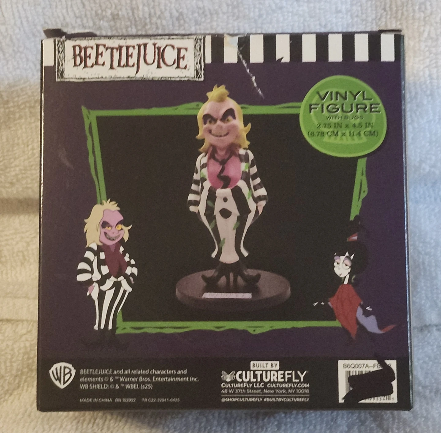 Beetlejuice Vinyl Figure - Never removed from packaging - photo 3