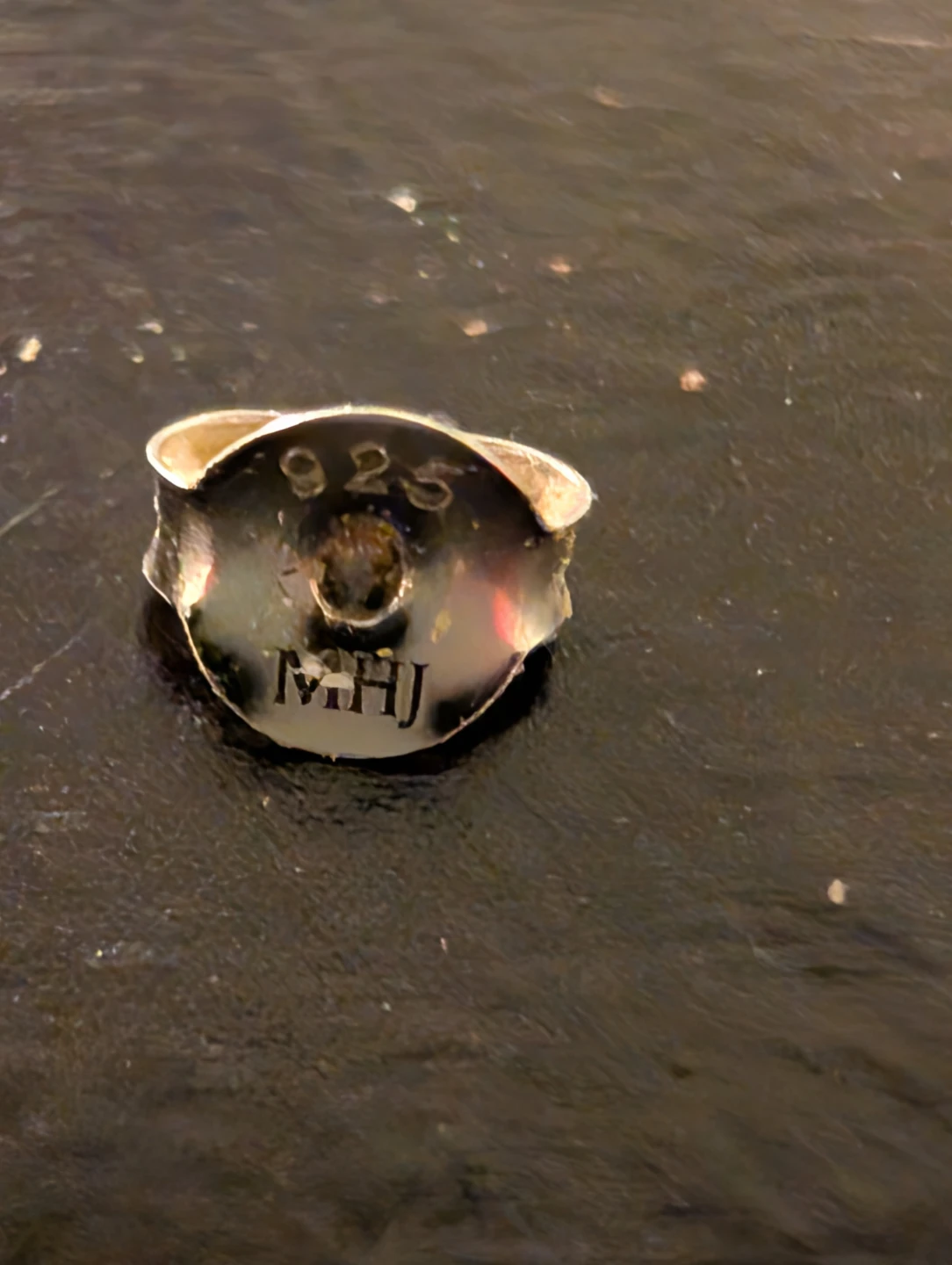 Sterling Silver 925 Stud Earrings with Clear Stones