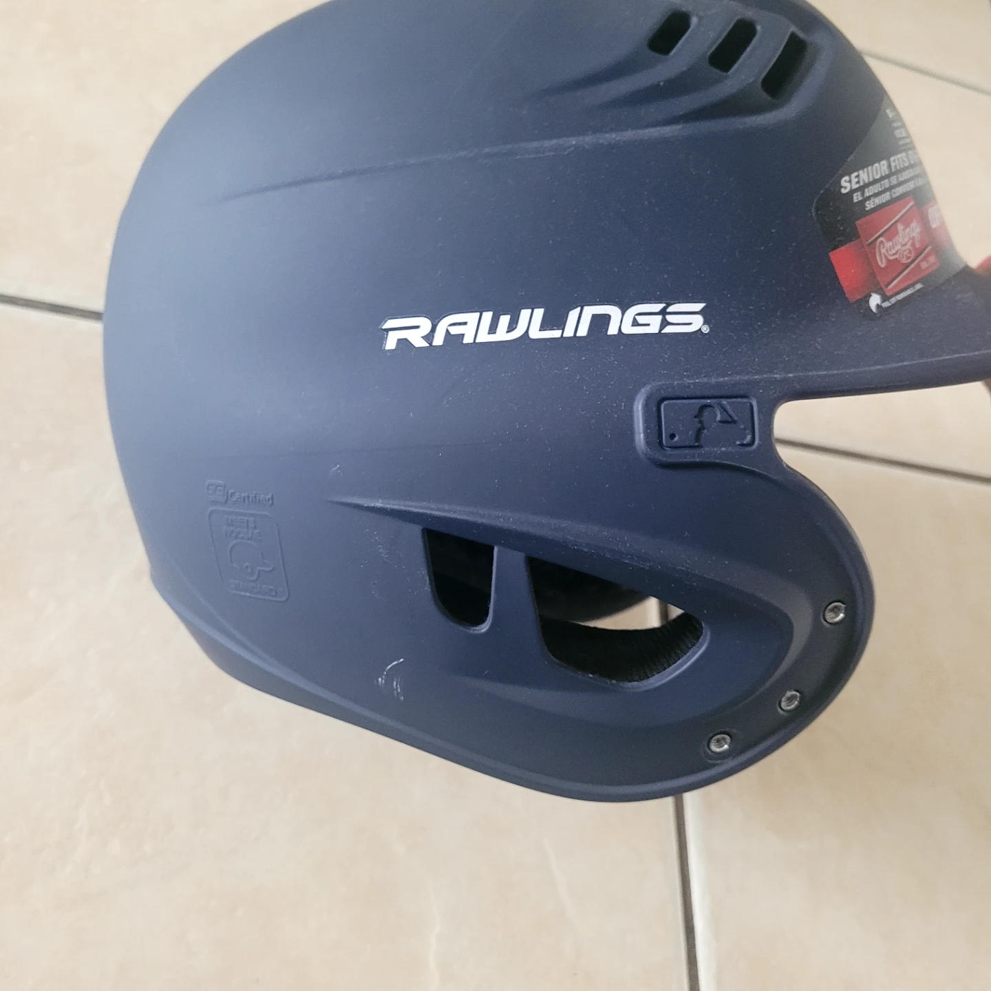 Rawlings Official Major League Baseball Batting Helmet - photo 4