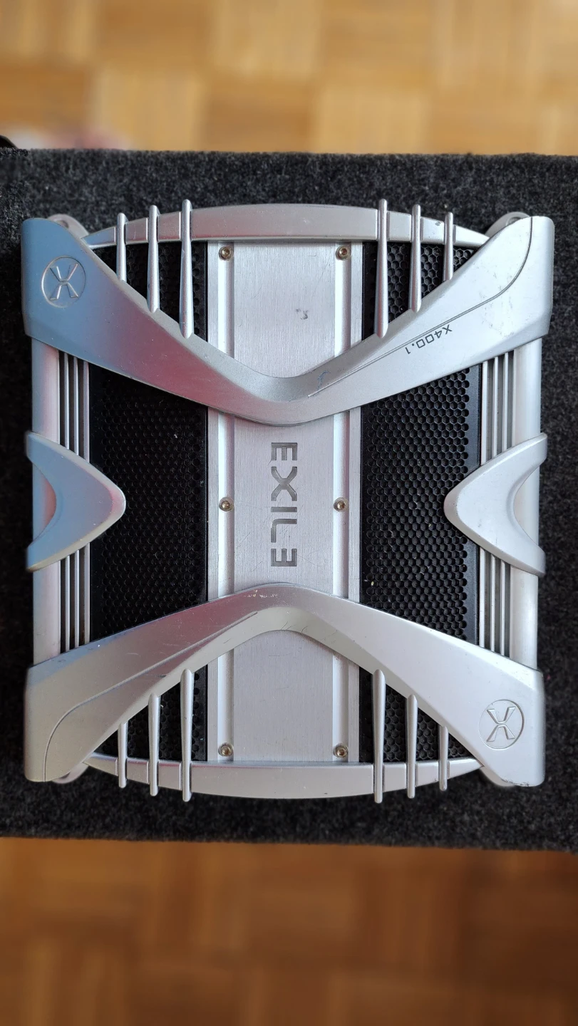 Exile X400.1 Amplifier and DUB Audio Series Subwoofer - photo 3