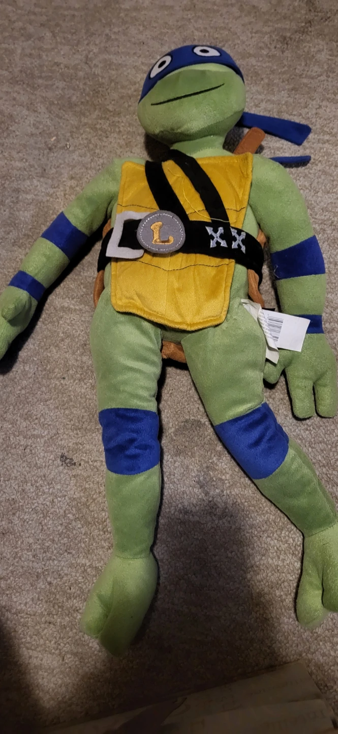 huge leonardo teenage mutant ninja turtles plushie - photo 2