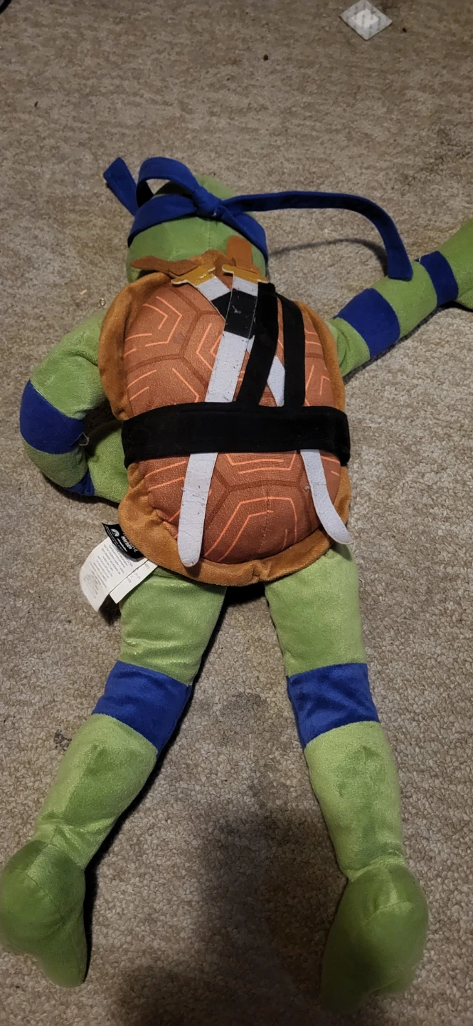 huge leonardo teenage mutant ninja turtles plushie - photo 3