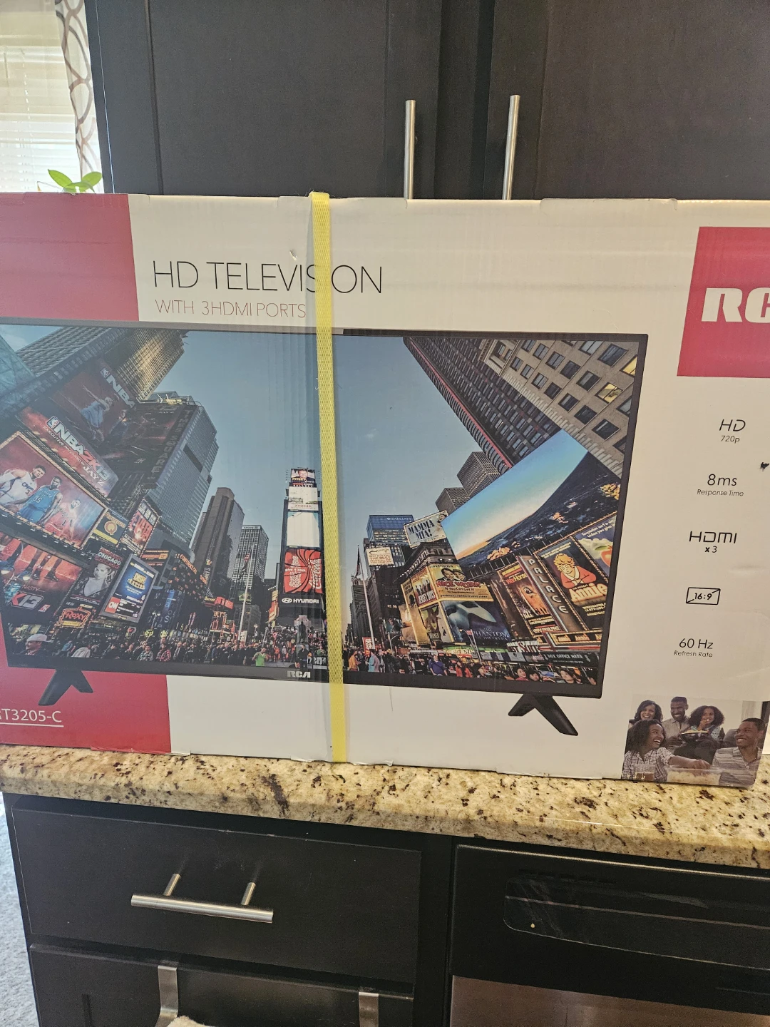 RCA HD Television with 3 HDMI Ports