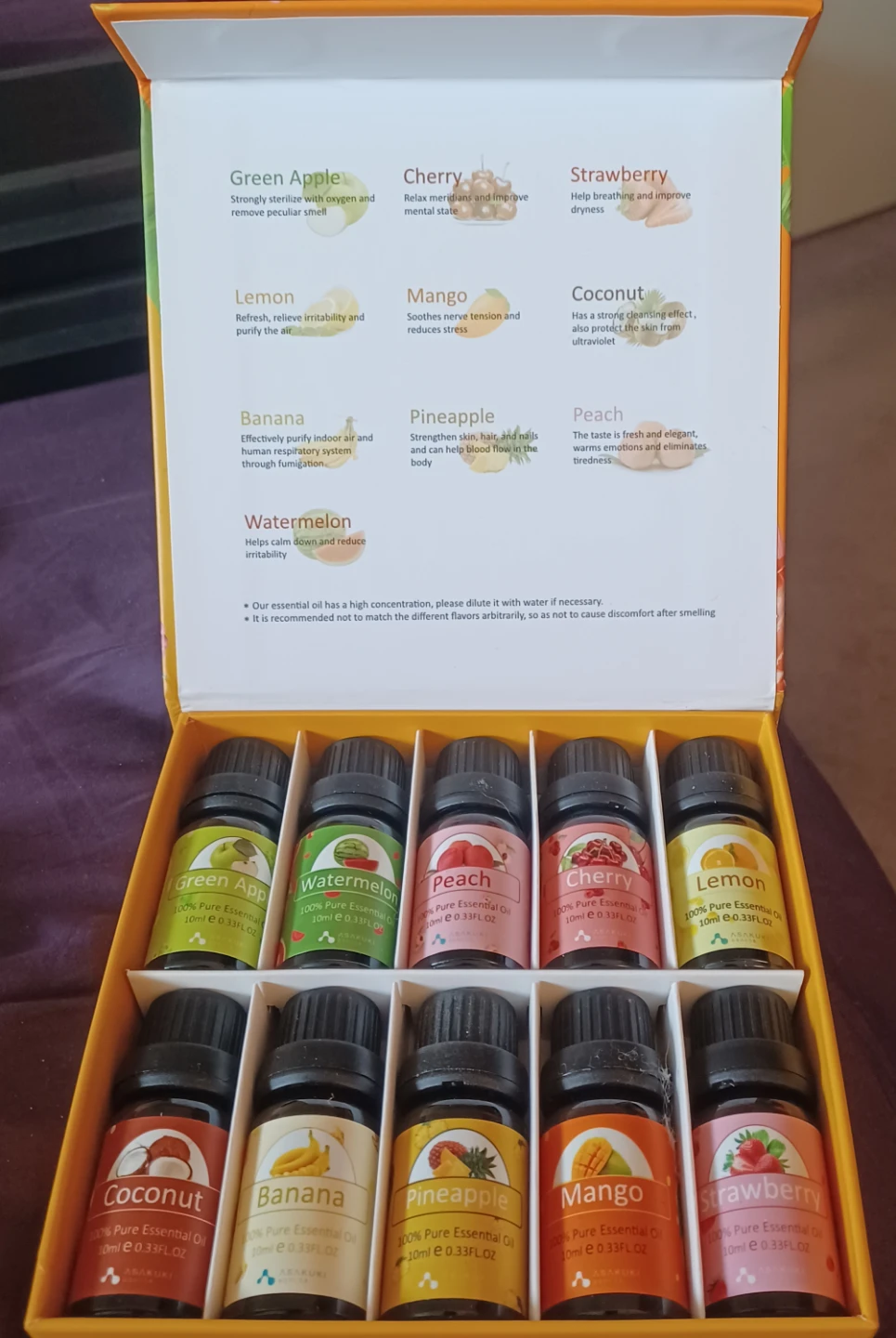 ASAKUKI Sweet Fruit Essential Oils - photo 2