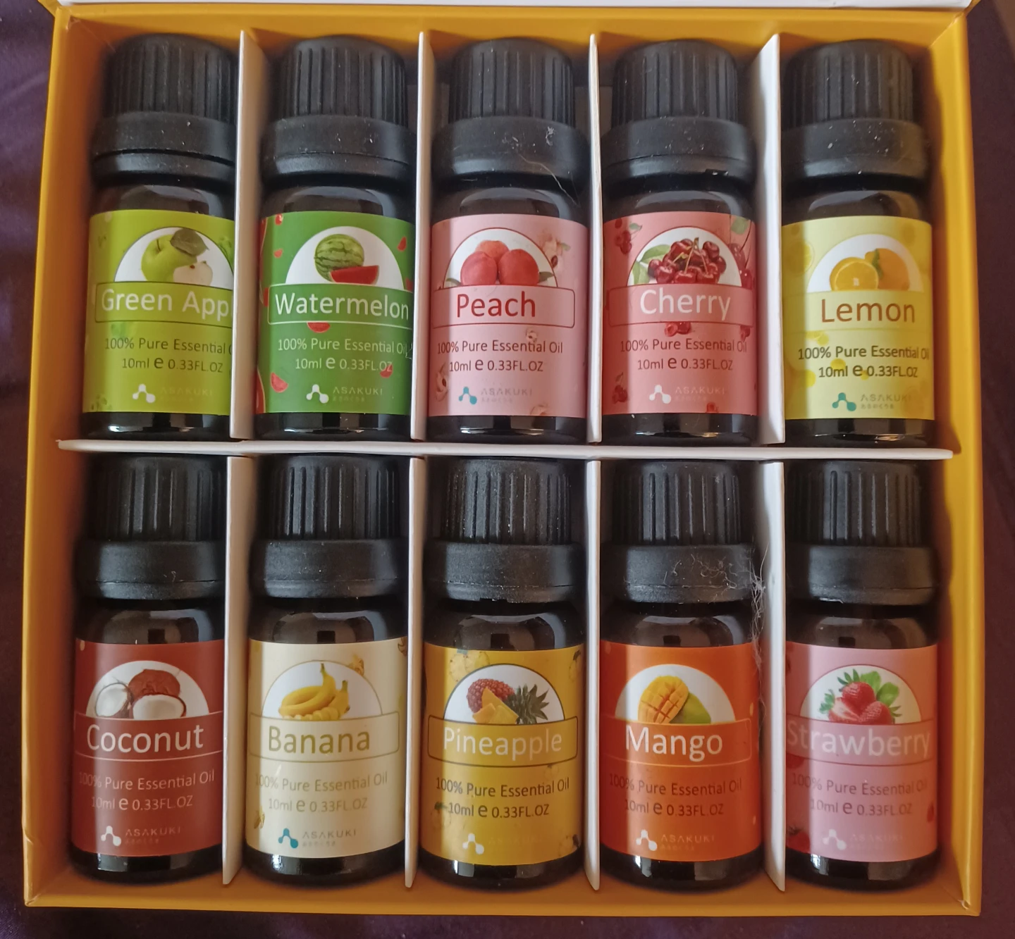 ASAKUKI Sweet Fruit Essential Oils - photo 3