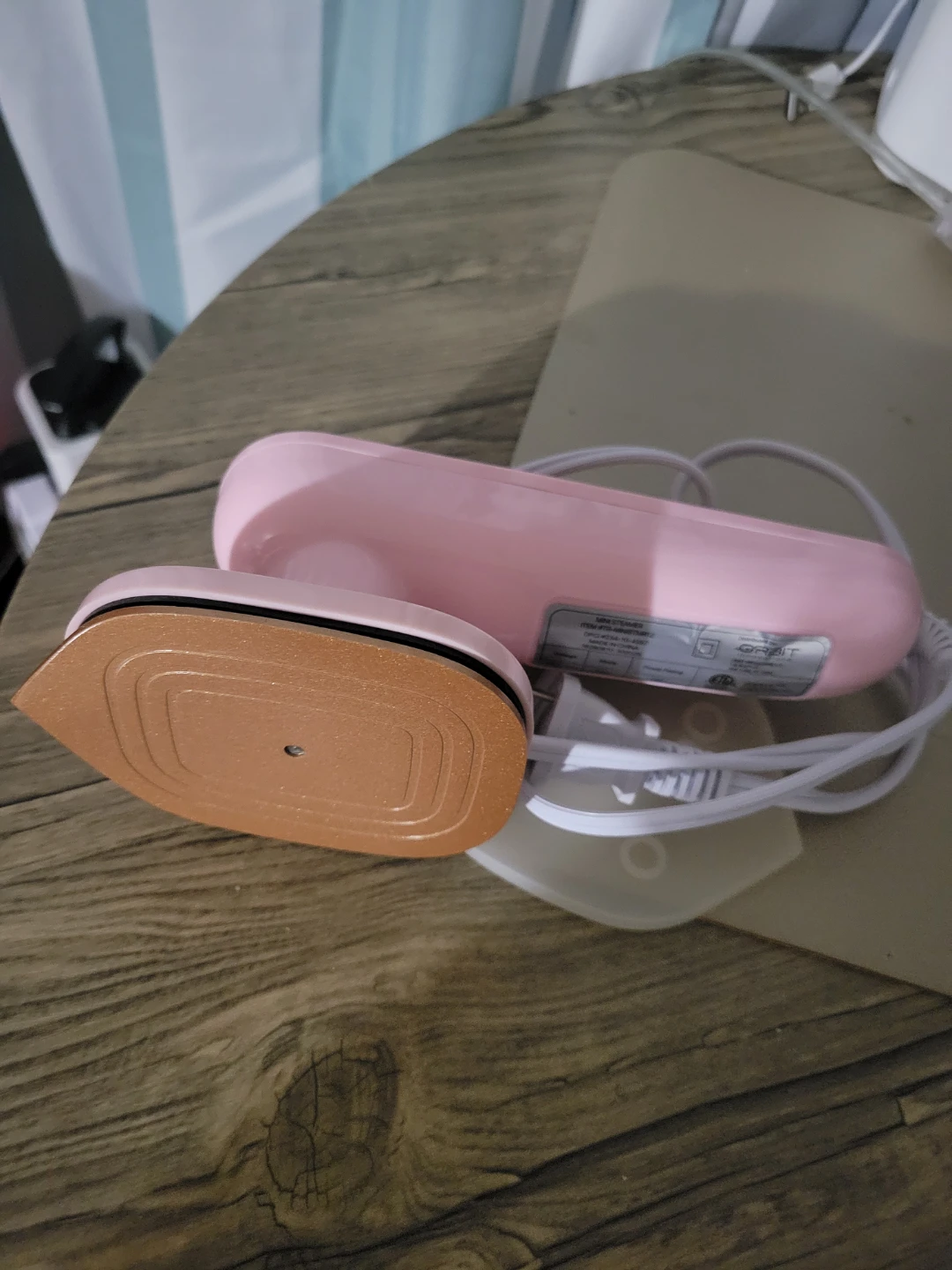 Mini Pink Travel Iron
