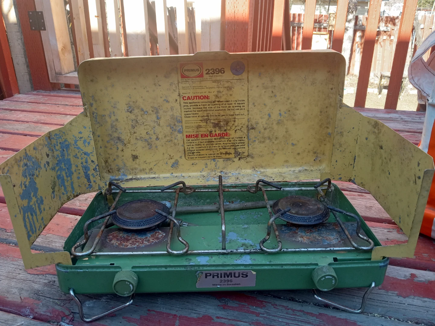 Primus 2396 Portable Propane Camp Stove with Bag - photo 2