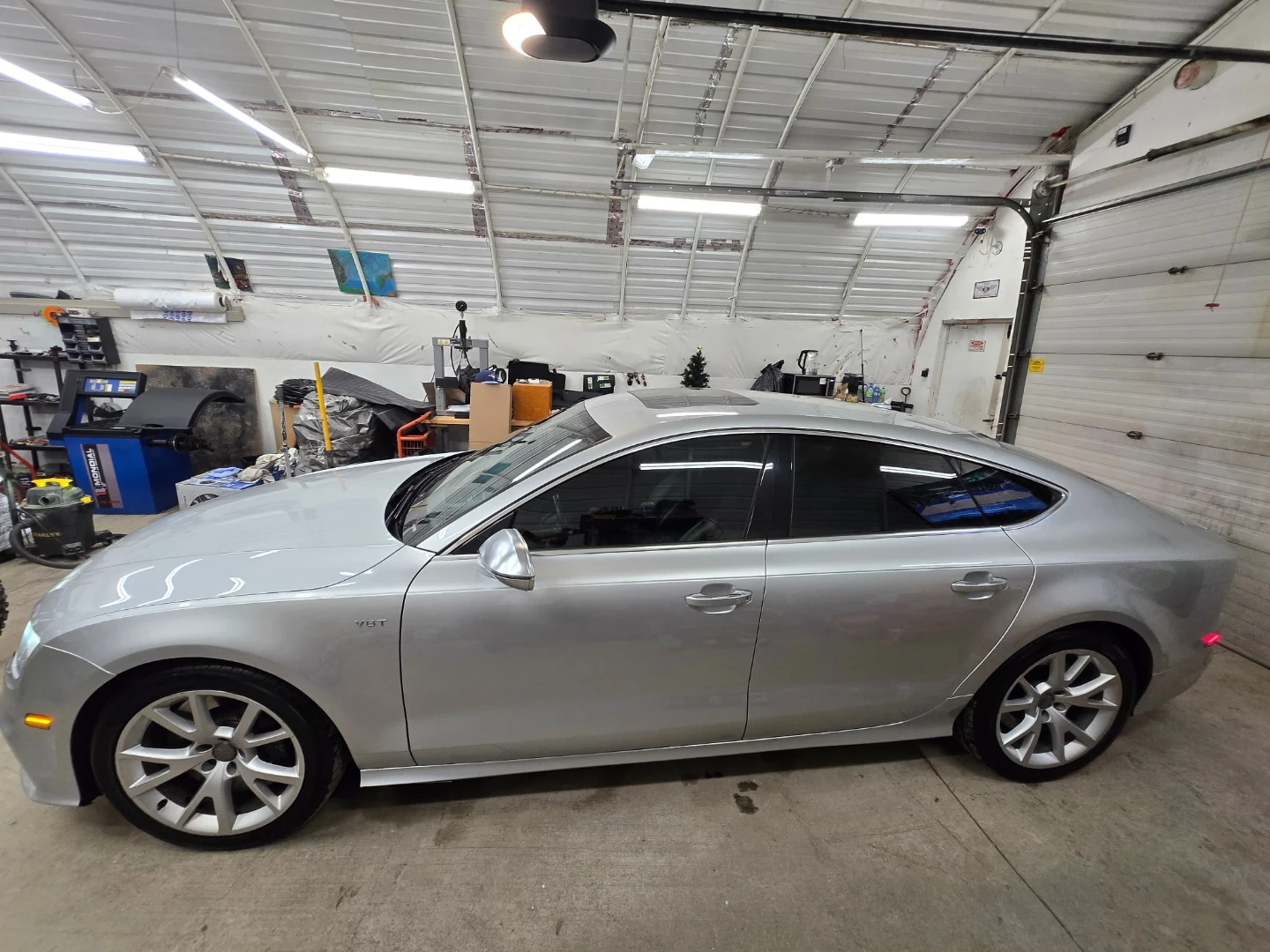 Silver Audi S7 Premium - photo 5