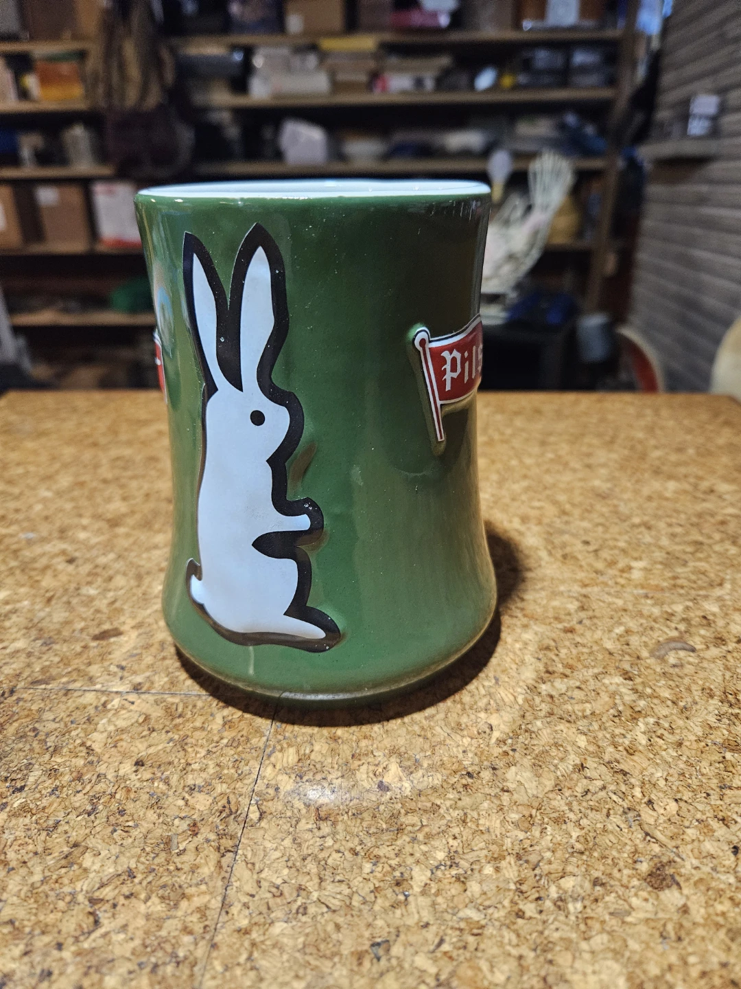 Pilsner Beer Mug with Bunny Handle - photo 3