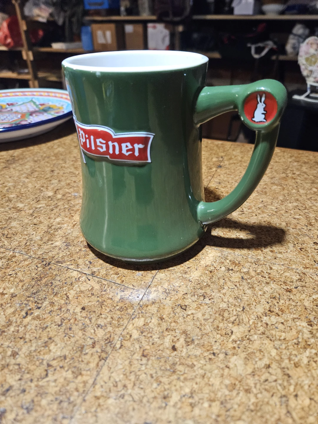 Pilsner Beer Mug with Bunny Handle - photo 4