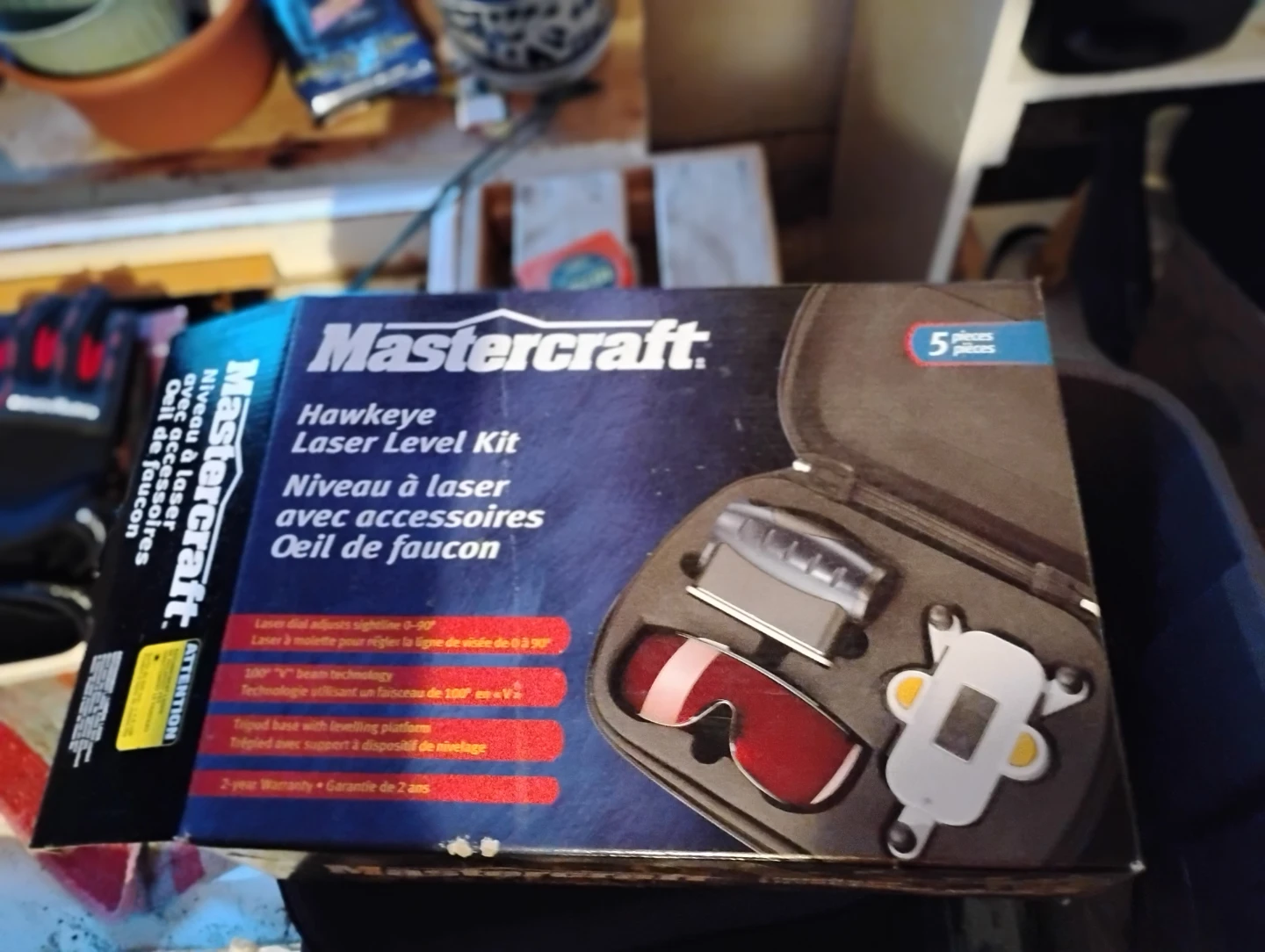 Mastercraft Hawkeye Laser Level Kit