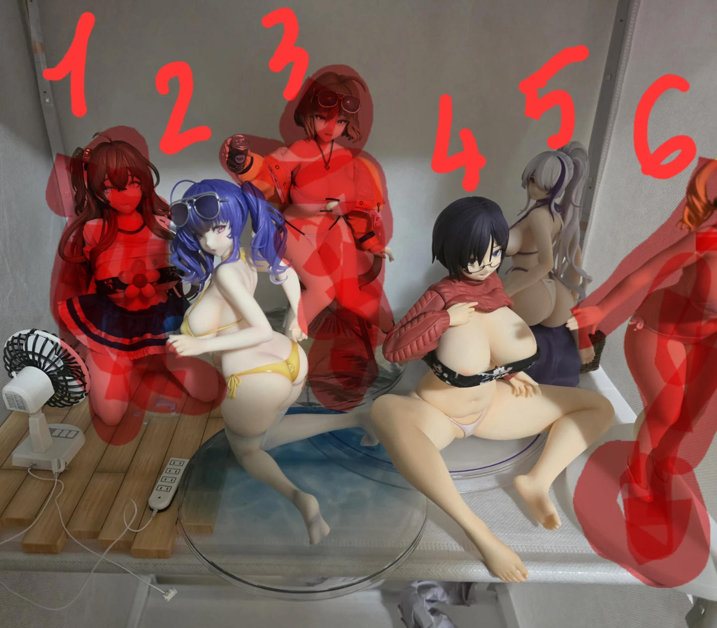 Anime Figures for sales - 1/6 and 1/7 scale Azur lane + yoyosky