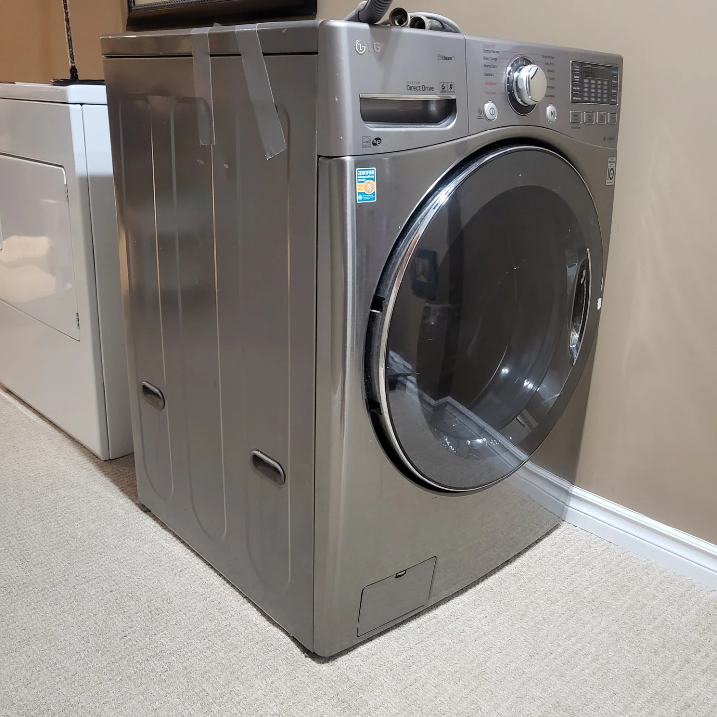 LG SteamDirect Drive Washing Machine - photo 2