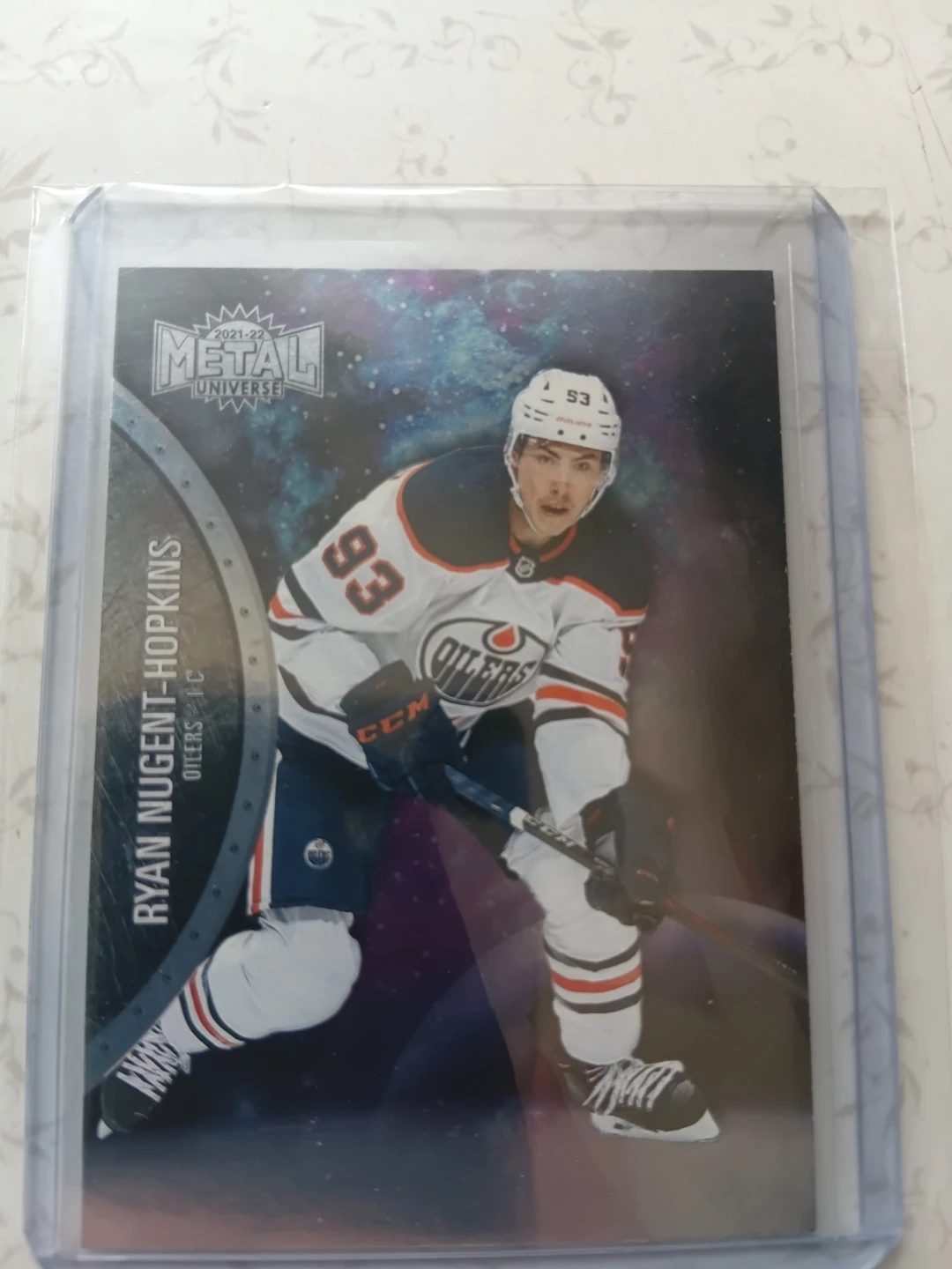 2021-22 NHL Metal Universe Ryan Nugent-Hopkins Hockey Card