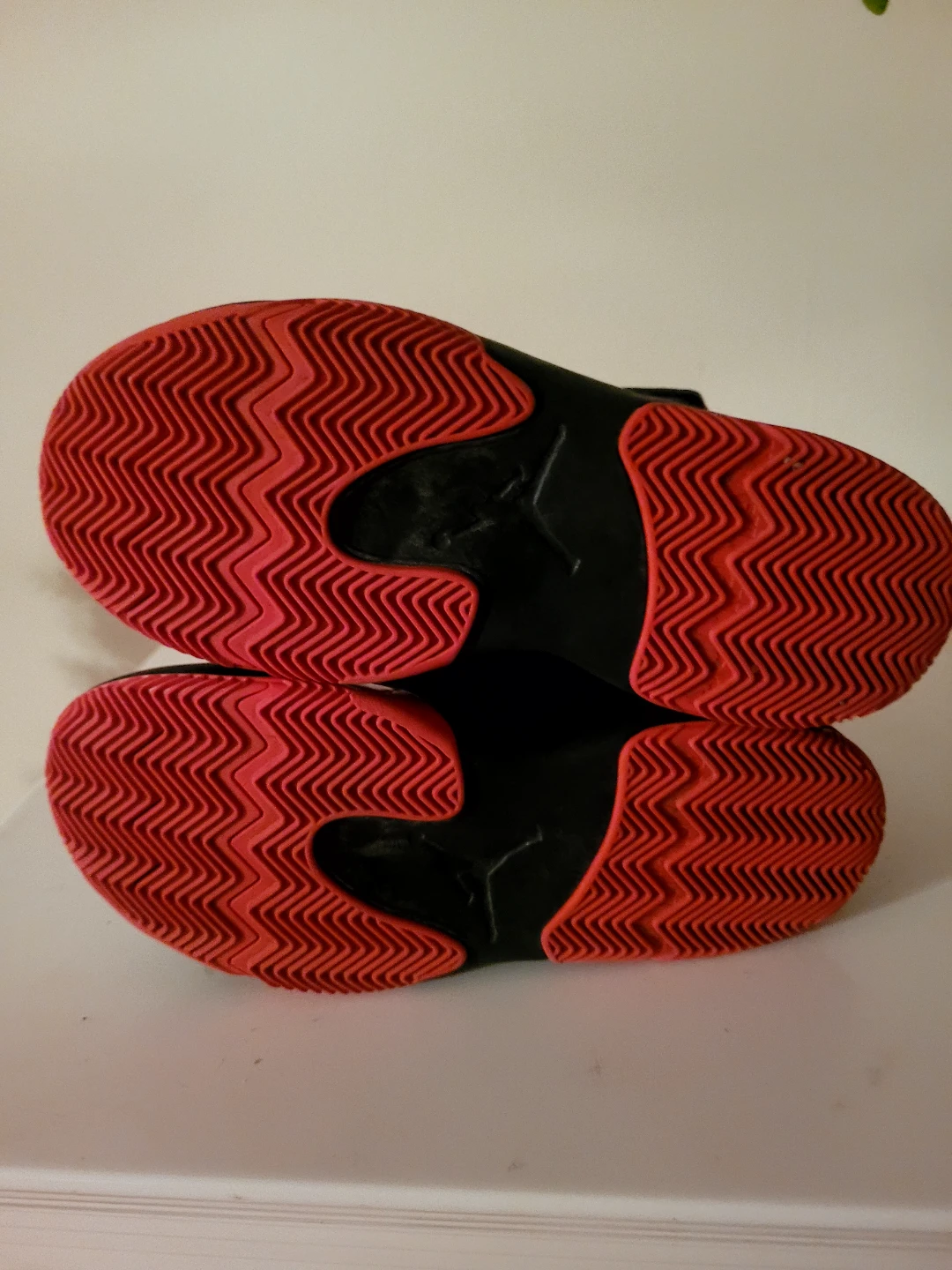 Jordan Kids Black Red High Top Sneakers - photo 3