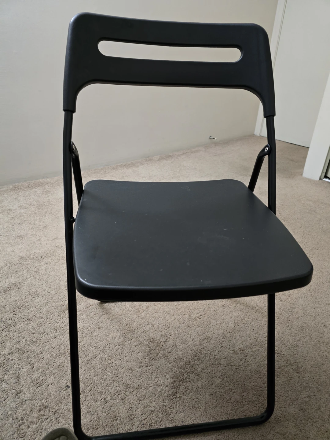 Black Folding Chair