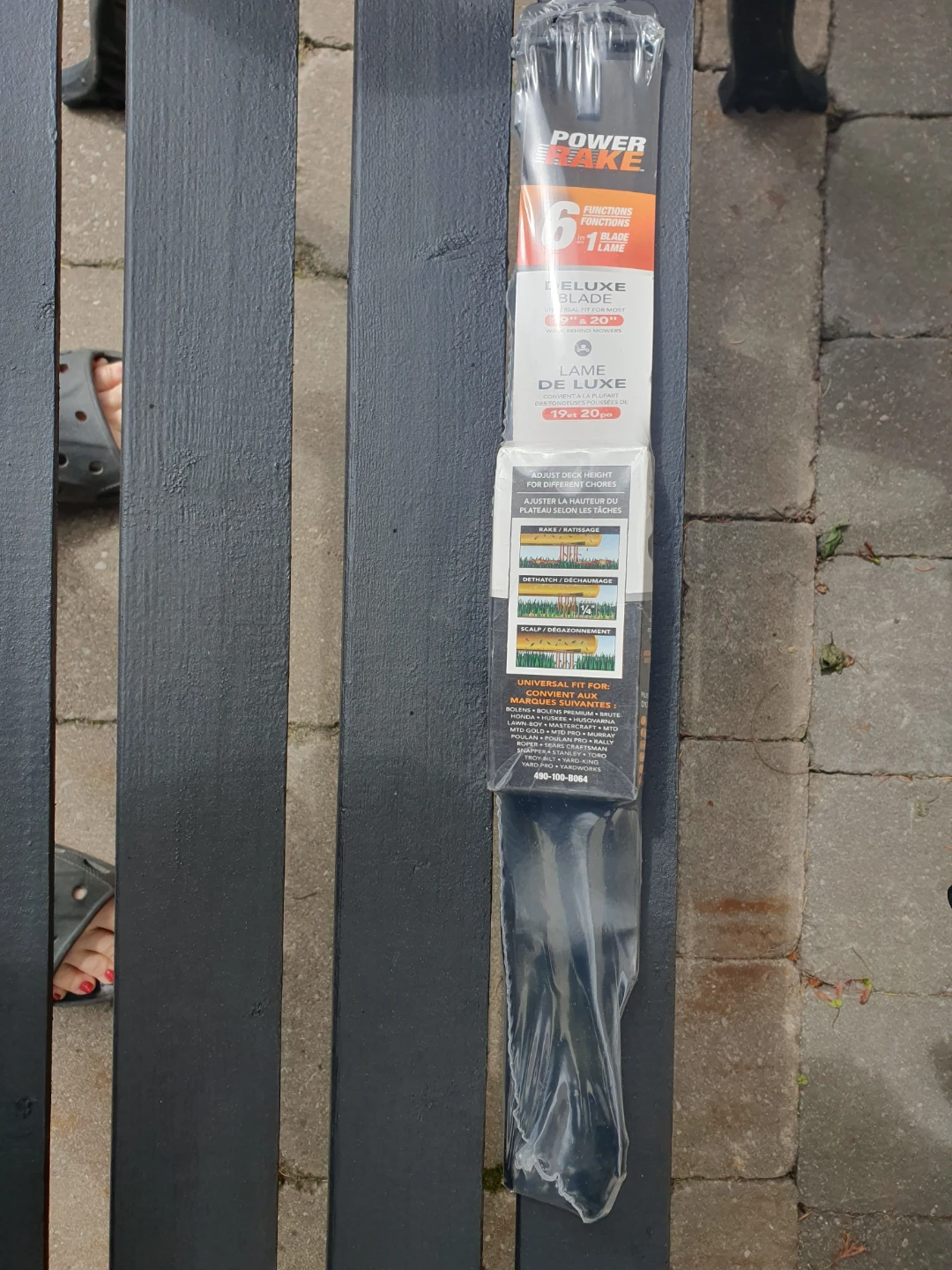 Power Rake Deluxe Blade 20 inch