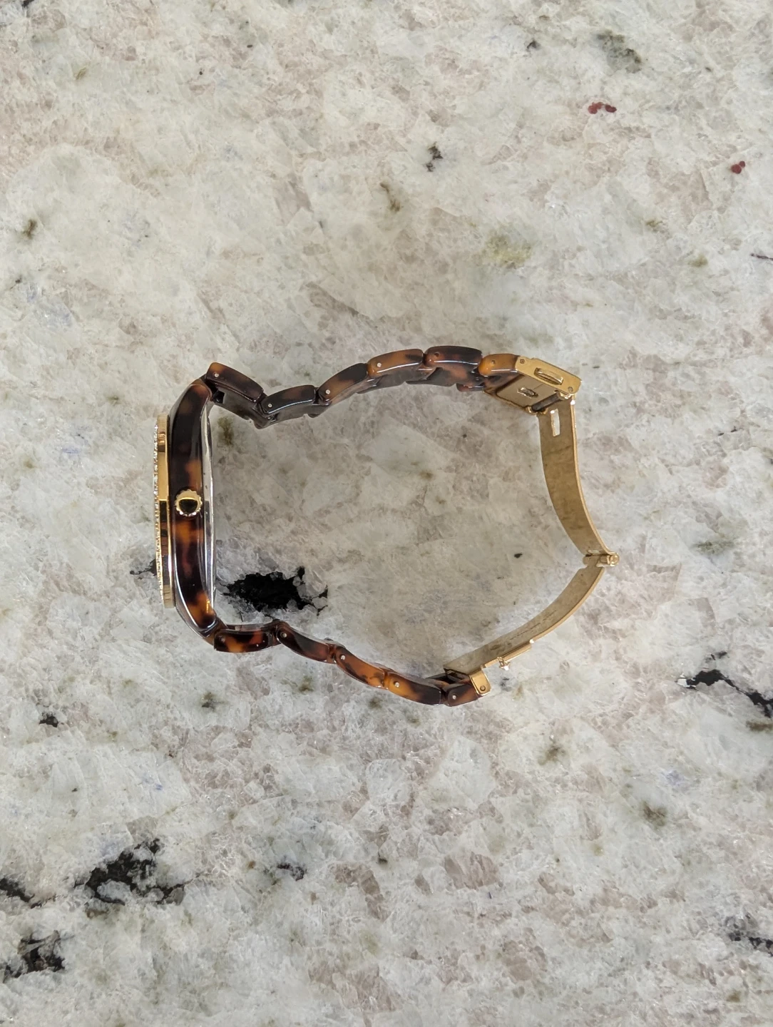 Stella Multifunction Tortoise Resin Watch - photo 2