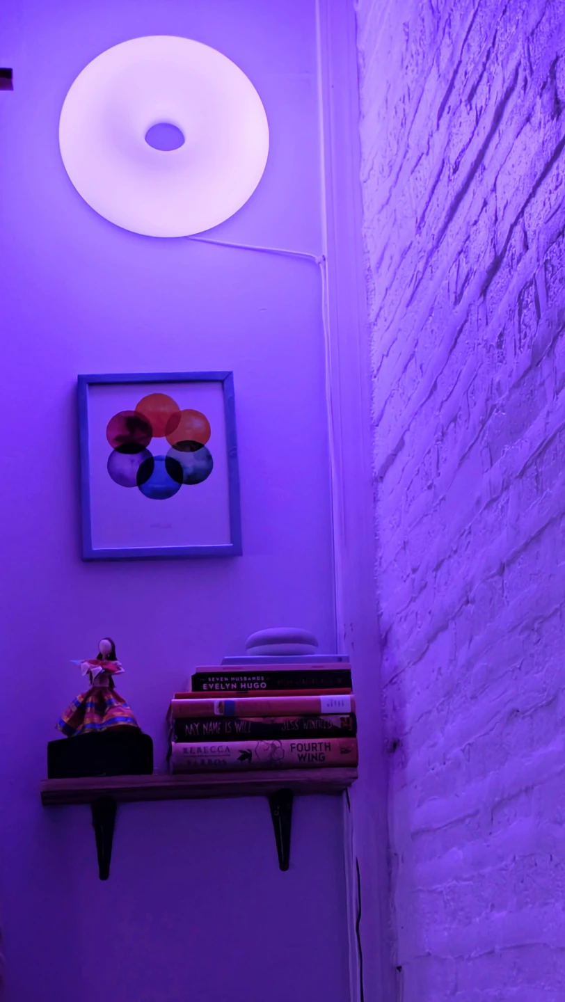 Ikea Varmblixt Donut Lamp