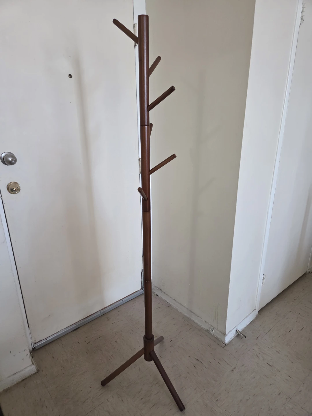 Wooden Coat Rack