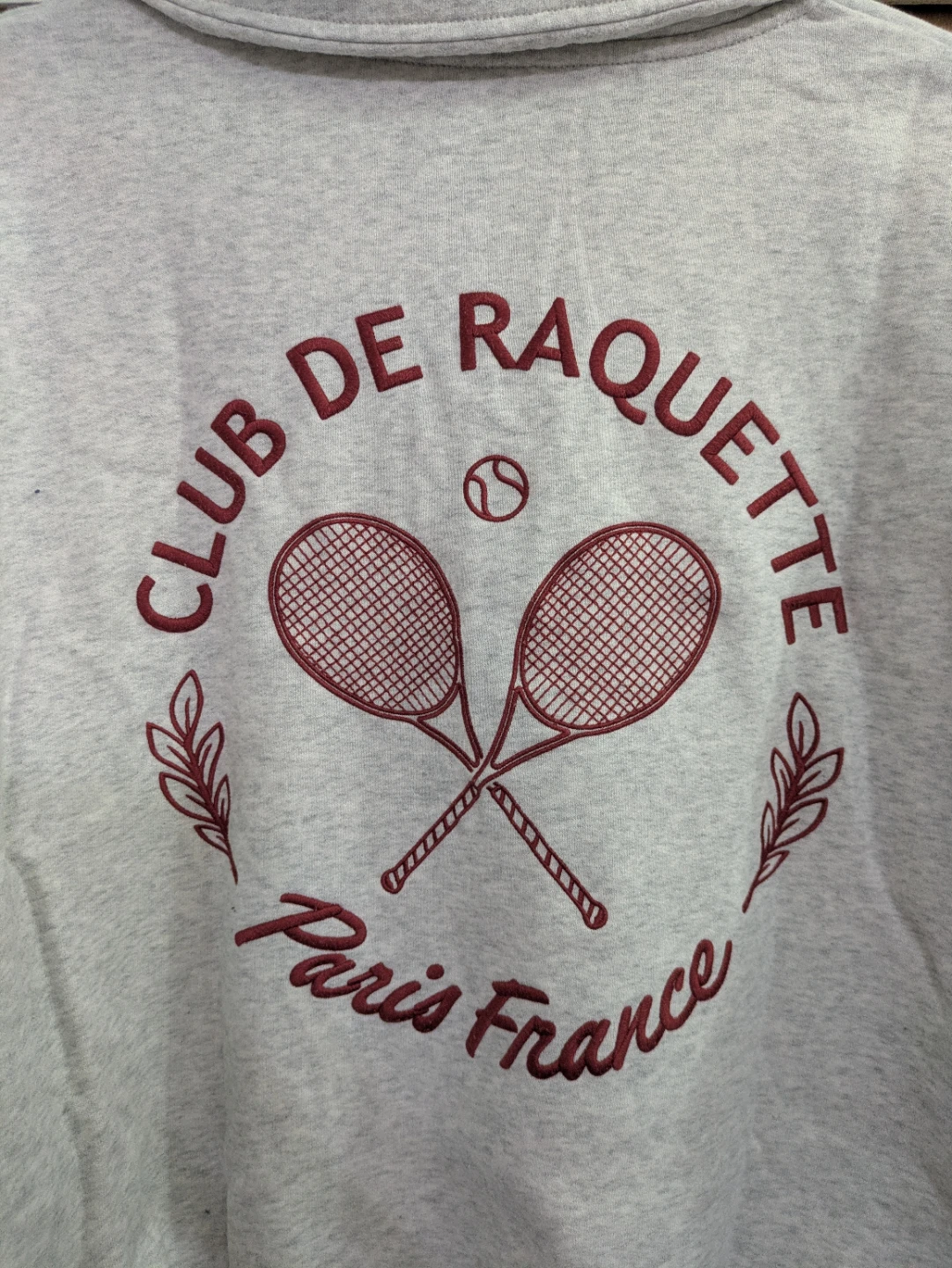 Hollister Club de Raquette Quarter Zip Sweatshirt - Large - photo 2
