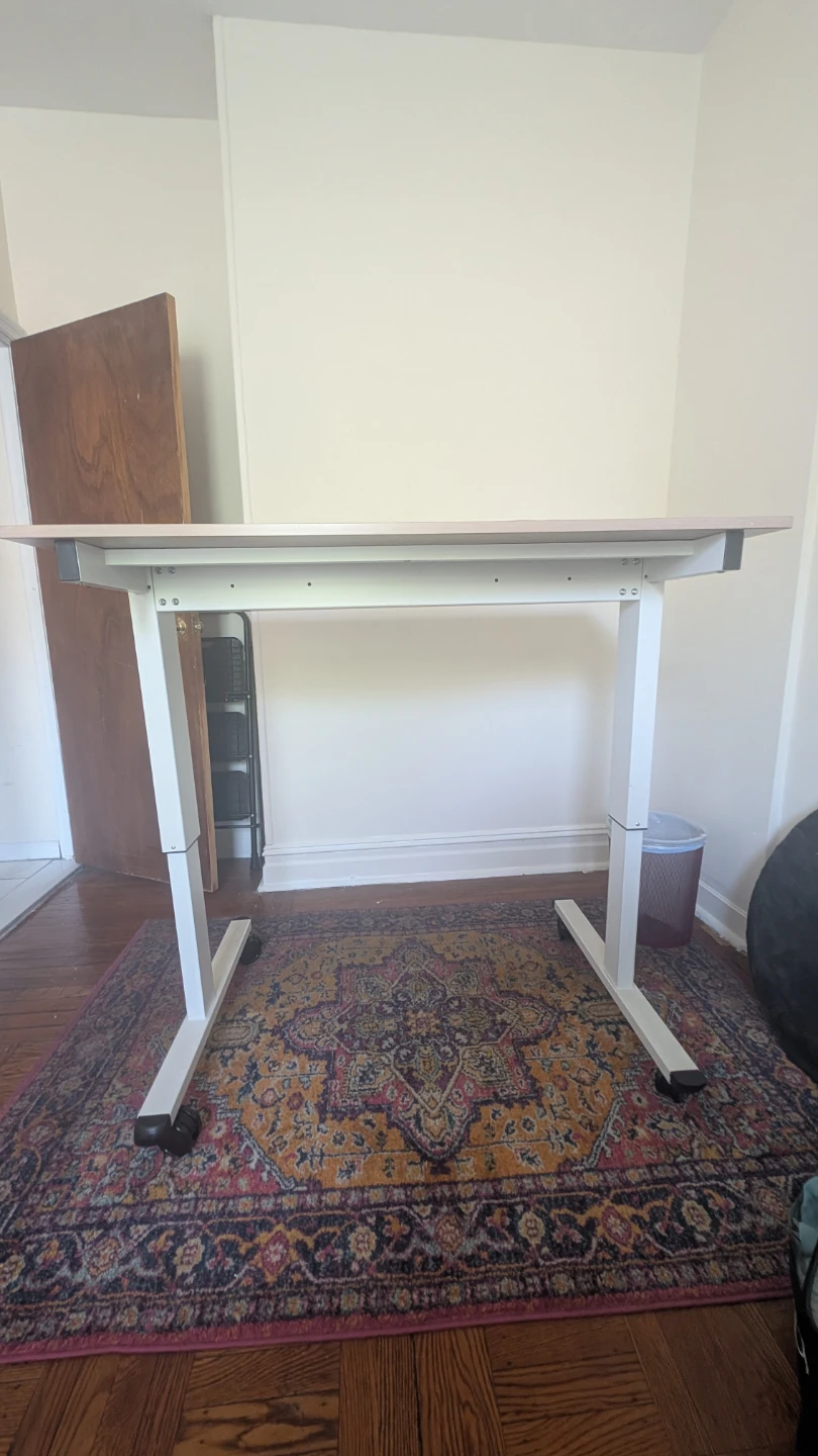 Adjustable Standing Desk with Wheels - photo 5