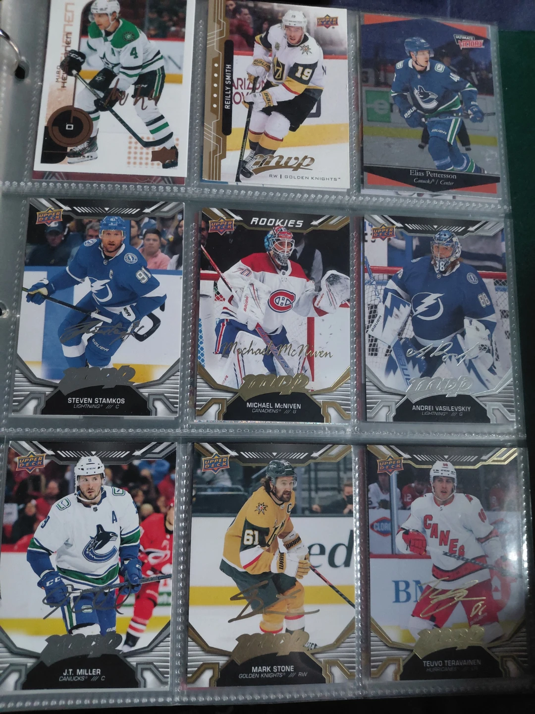 Upper Deck NHL Hockey Cards - Assorted Players