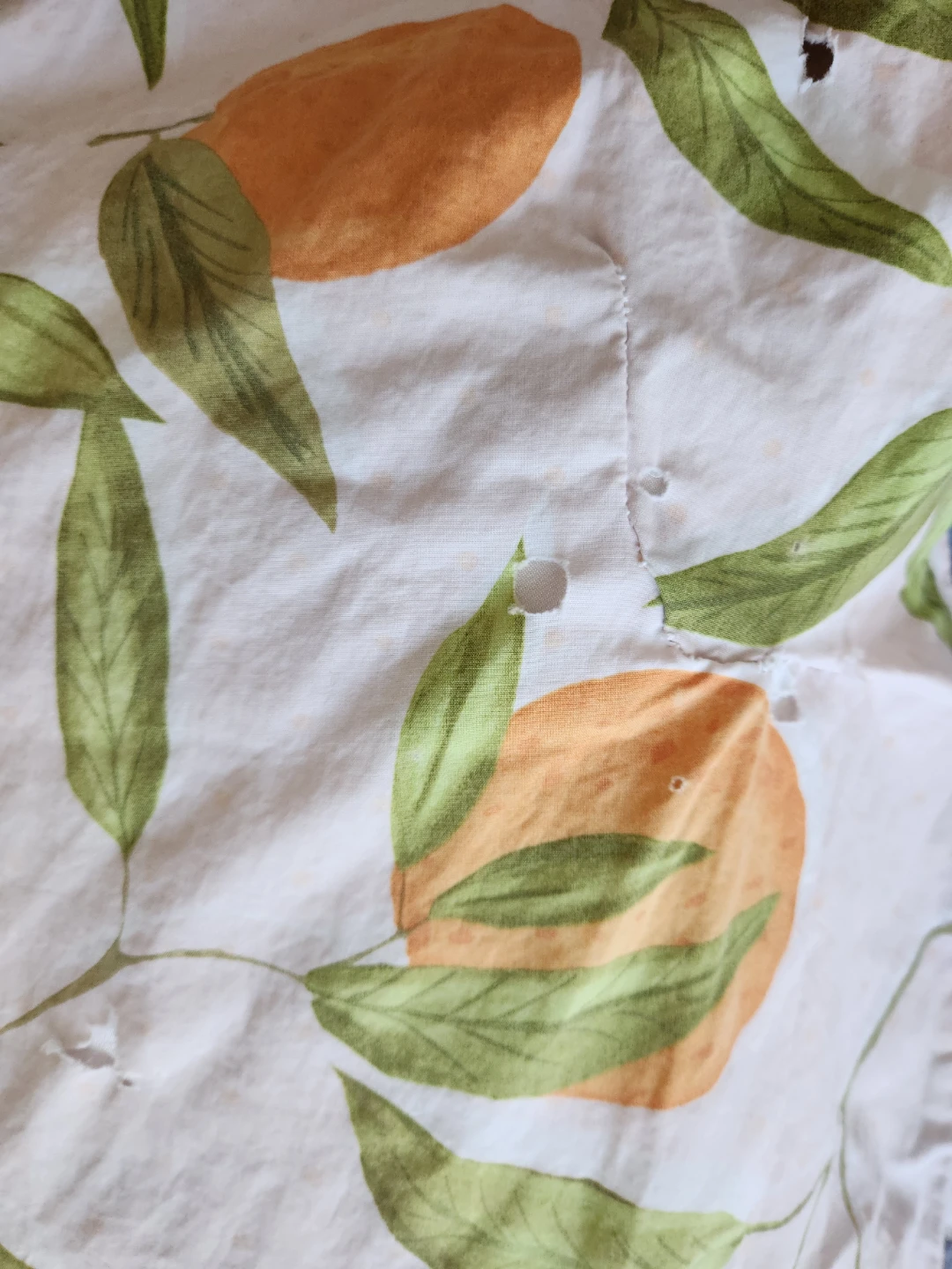 Orange Grove Queen Duvet Cover - photo 4