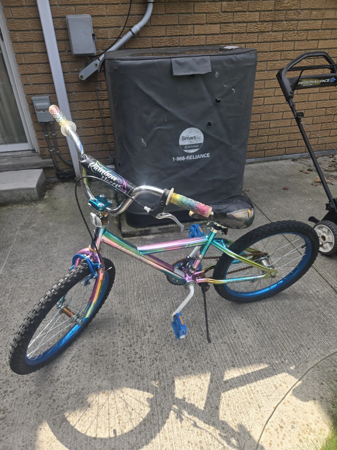 BMX Bike - Rainbow Chrome