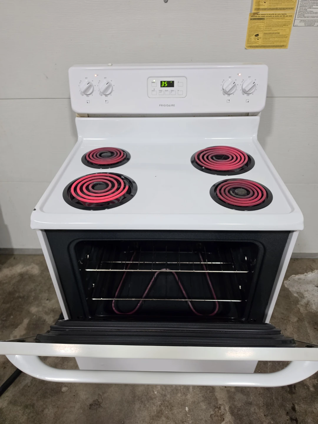 White Frigidaire Electric Range / Stove - Delivery Available!