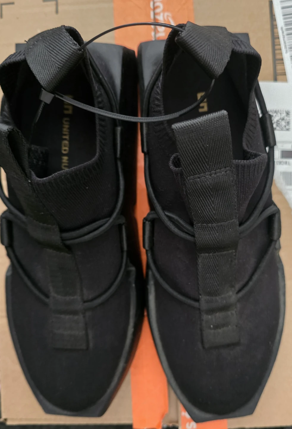 United Nude Mega 1 Black Platform Sneakers - photo 2