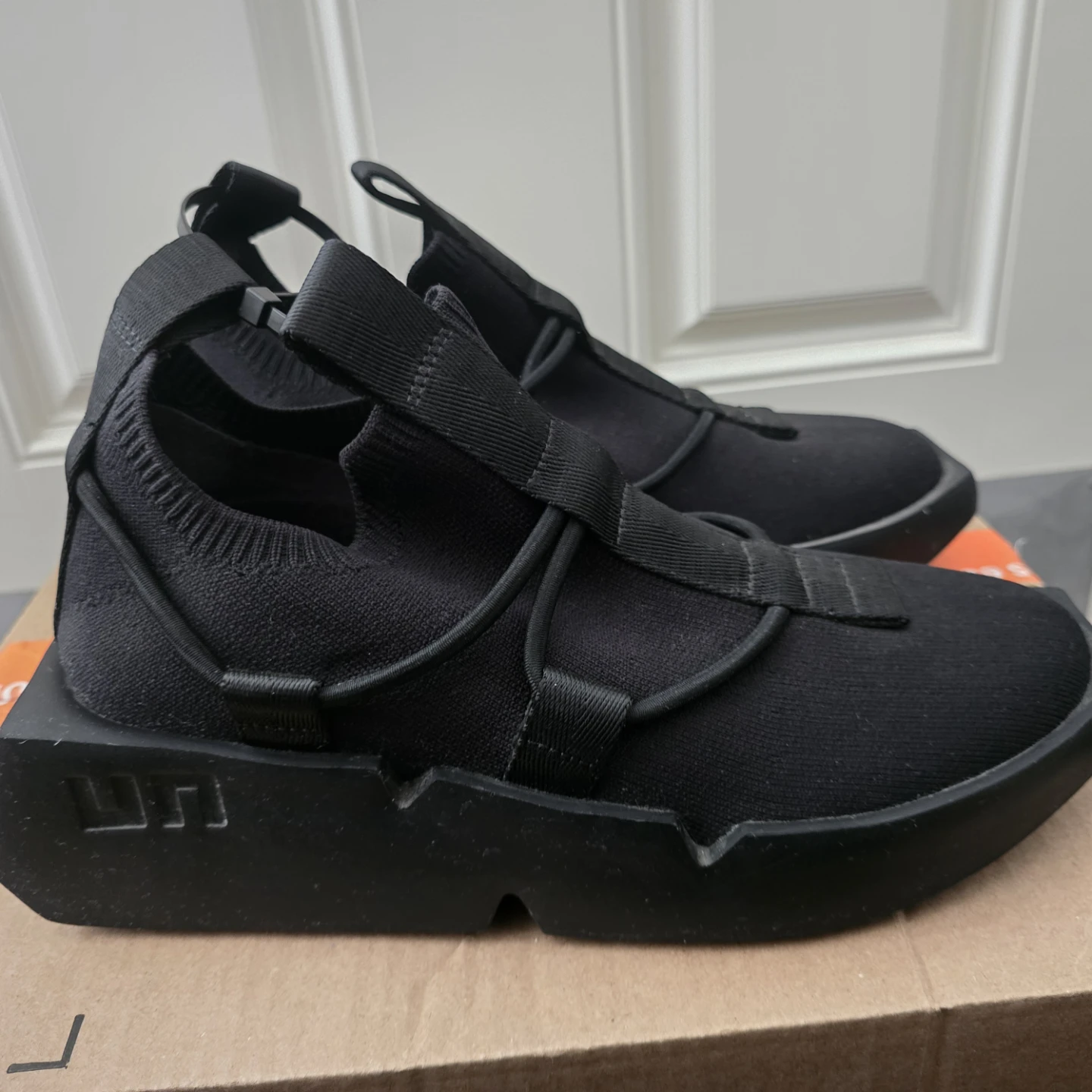 United Nude Mega 1 Black Platform Sneakers - photo 3