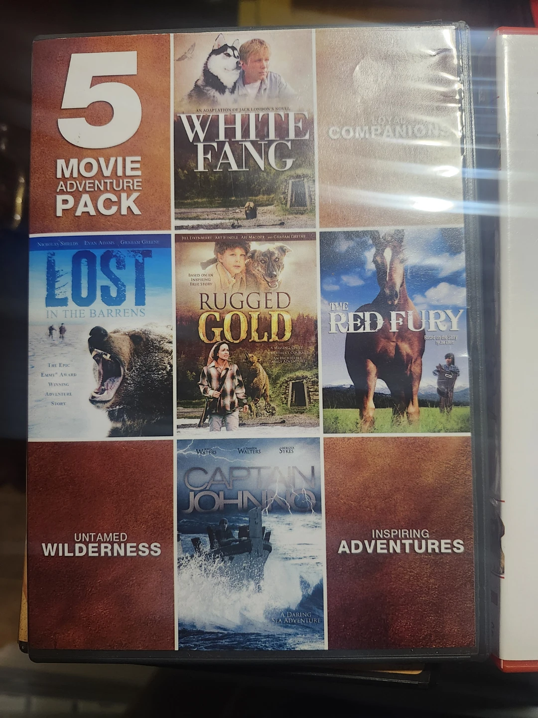 5 Movie Adventure Pack DVD
