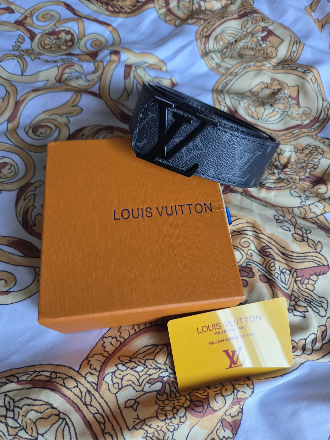 Louis Vuitton Monogram Belt