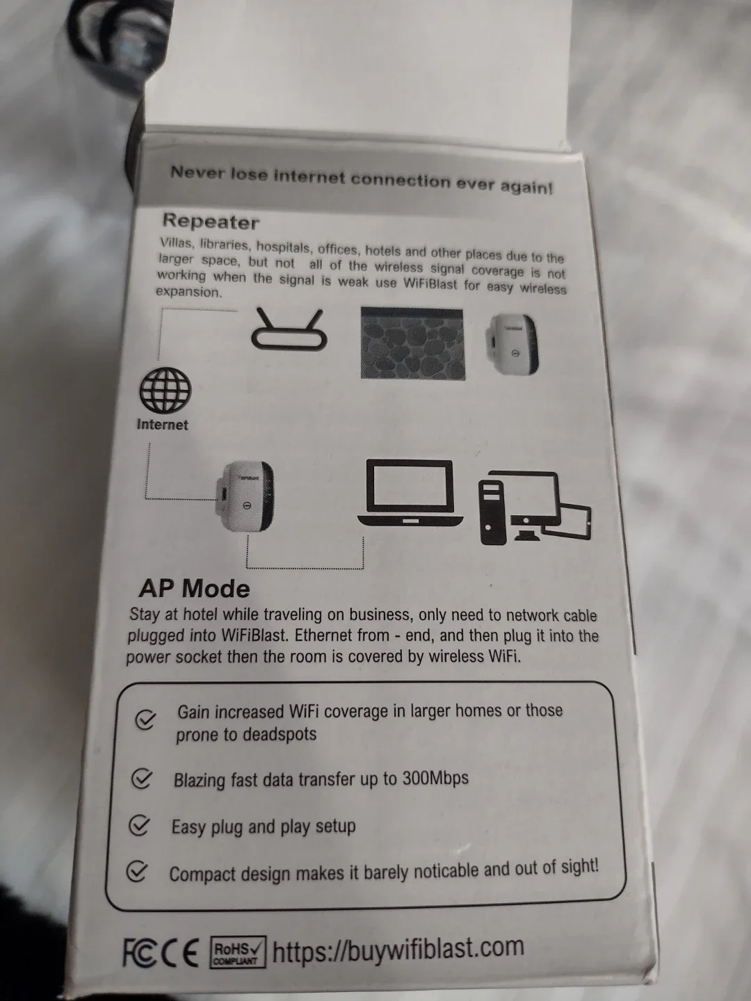Mini WiFi Repeater - WifiBlast - photo 5