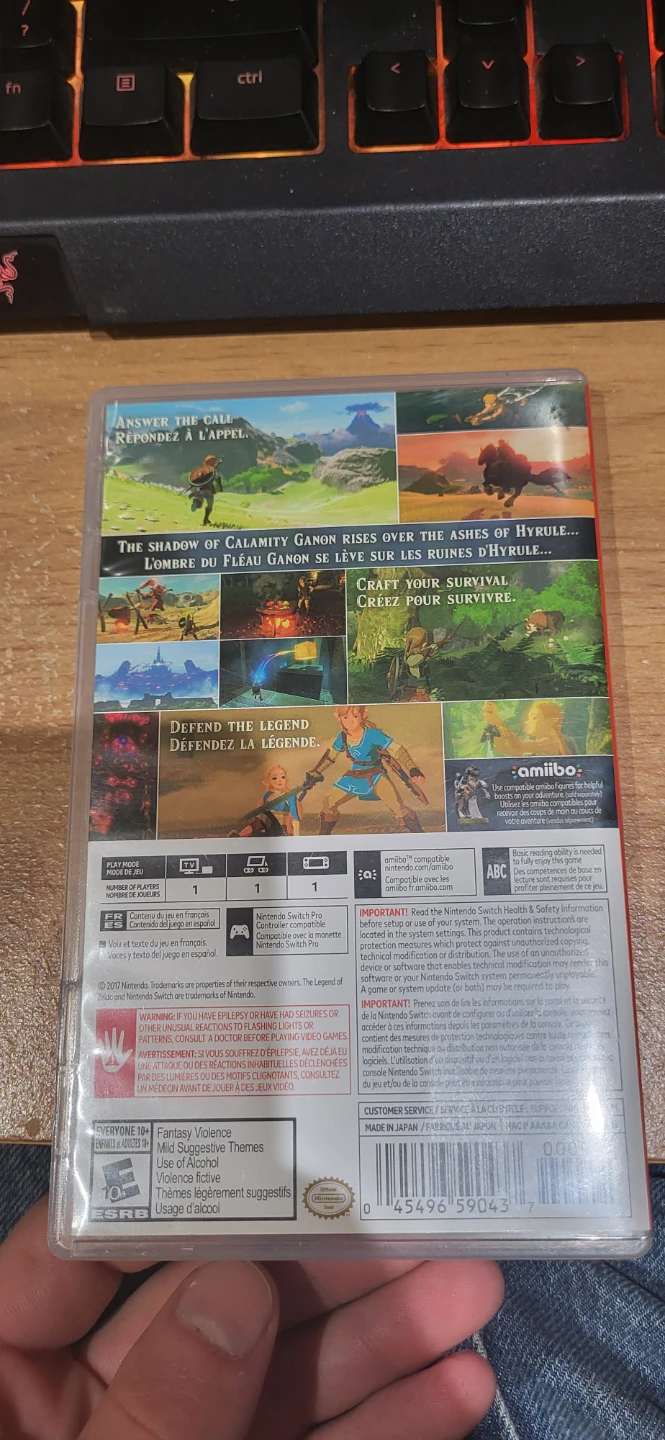 The Legend of Zelda: Breath of the Wild - Nintendo Switch Game - photo 2